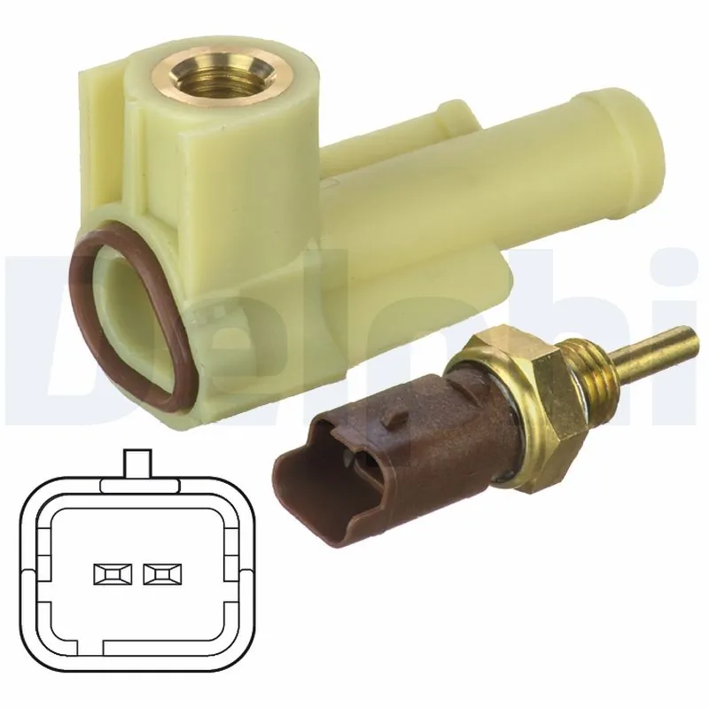 Sensor, coolant temperature