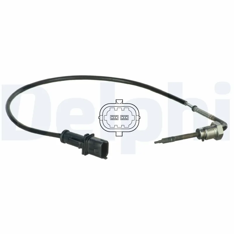 Sensor, exhaust gas temperature