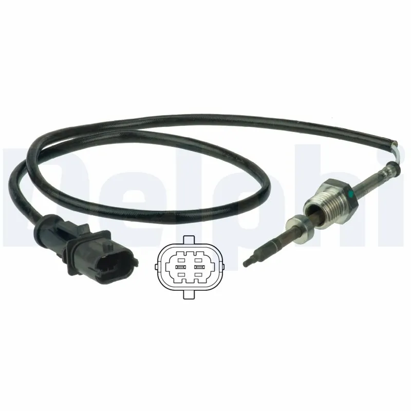 Sensor, exhaust gas temperature