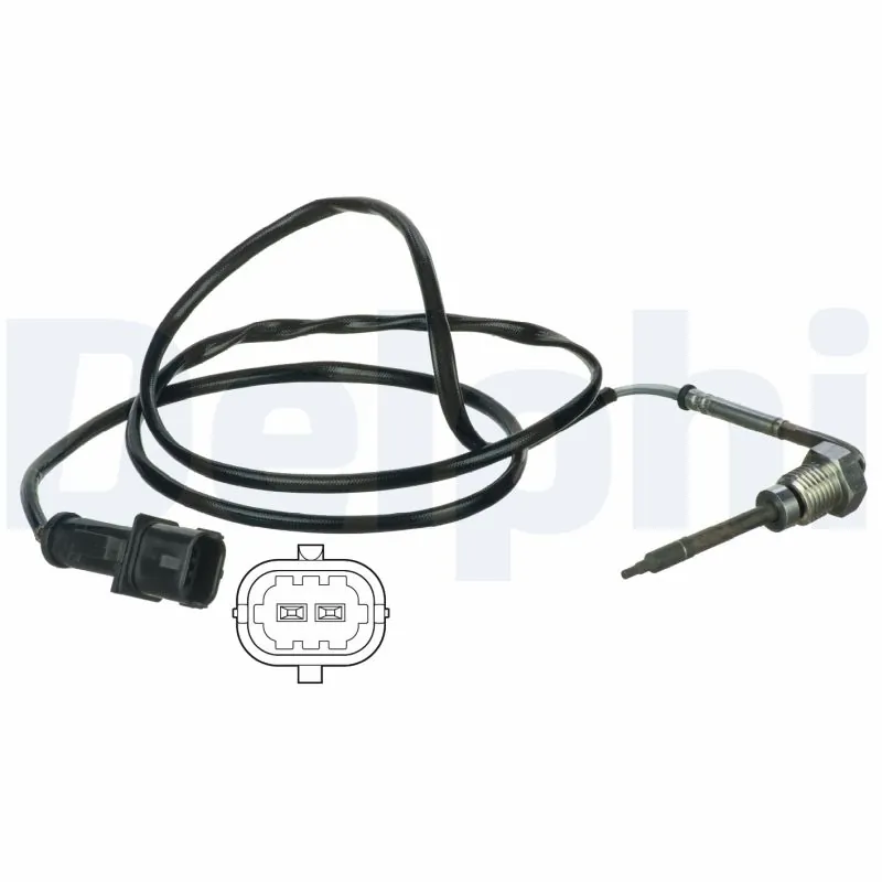 Sensor, exhaust gas temperature