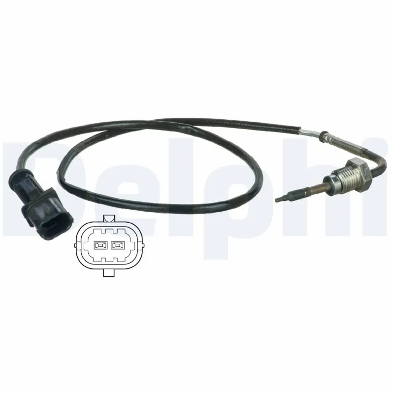 Sensor, exhaust gas temperature