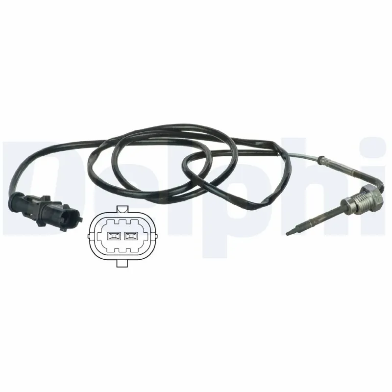 Sensor, exhaust gas temperature