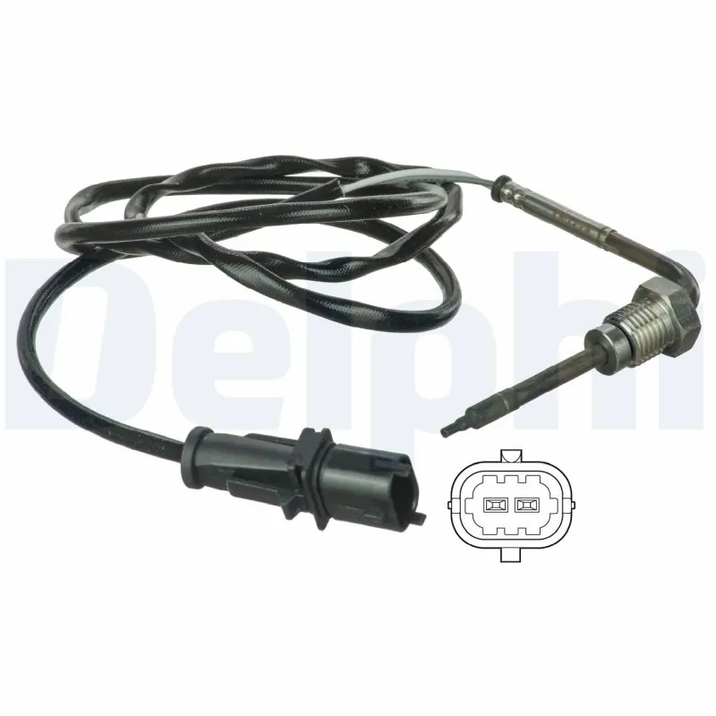 Sensor, exhaust gas temperature