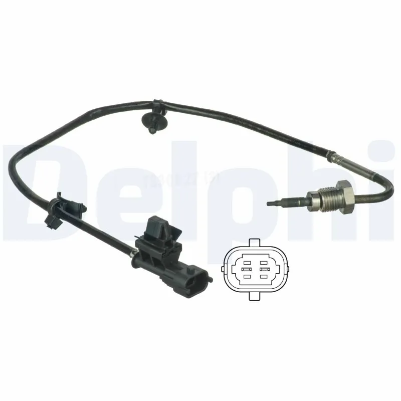 Sensor, exhaust gas temperature