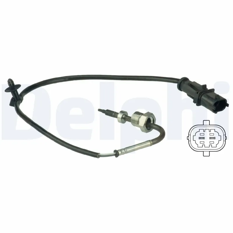 Sensor, exhaust gas temperature