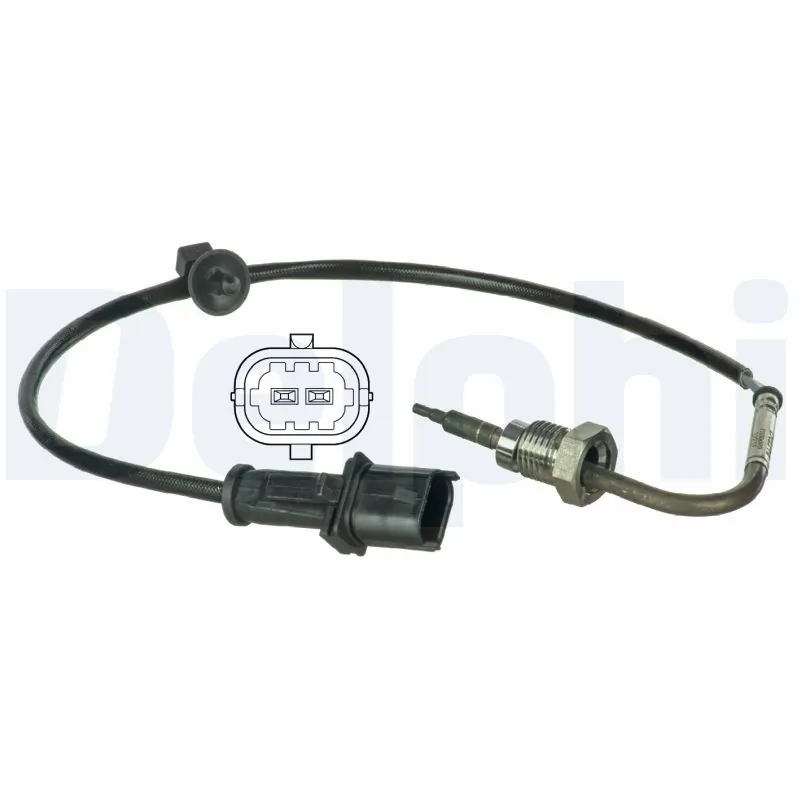 Sensor, exhaust gas temperature