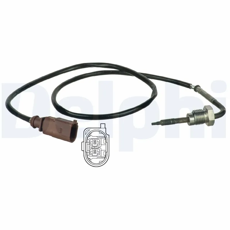 Sensor, exhaust gas temperature