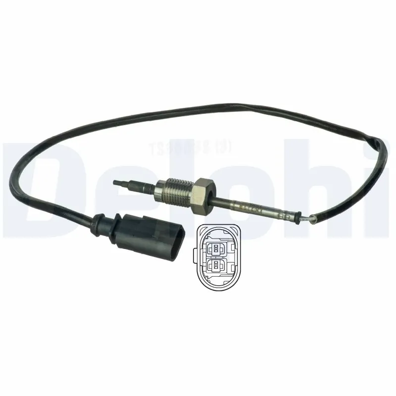 Sensor, exhaust gas temperature