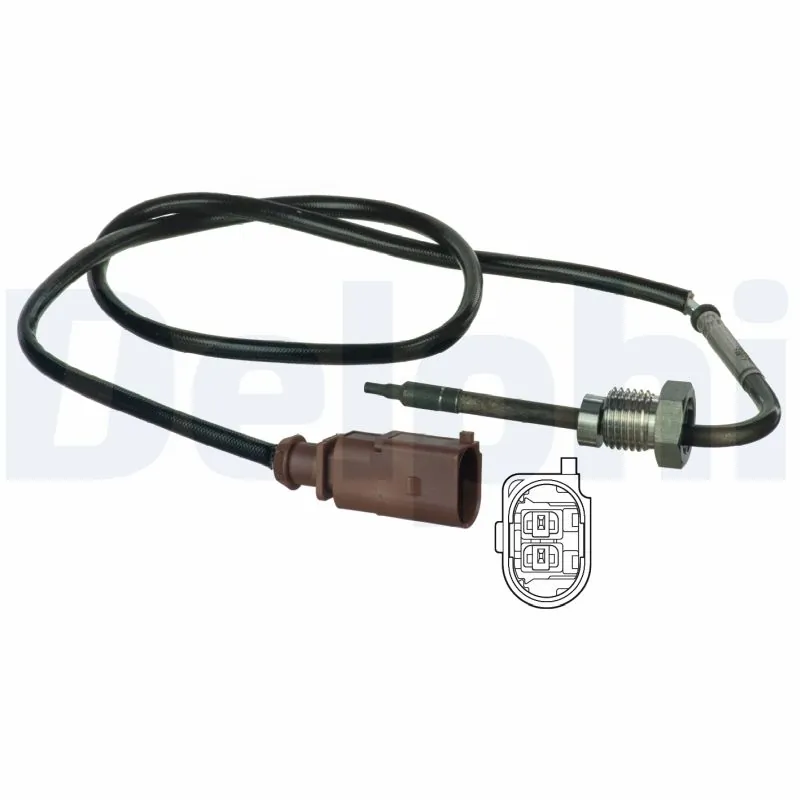 Sensor, exhaust gas temperature