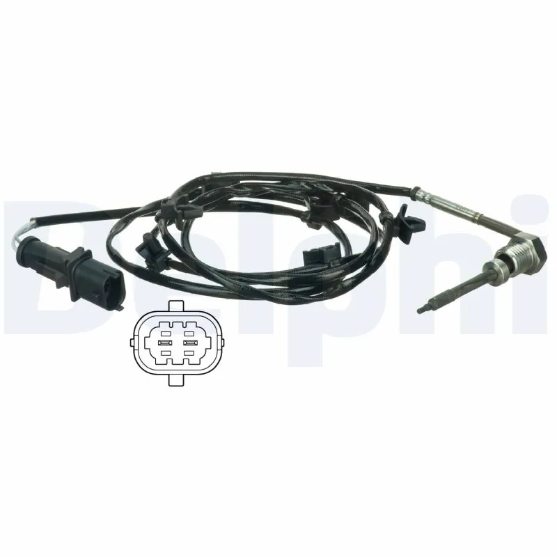 Sensor, exhaust gas temperature