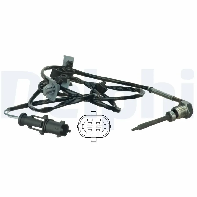 Sensor, exhaust gas temperature