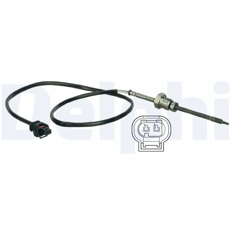 Sensor, exhaust gas temperature