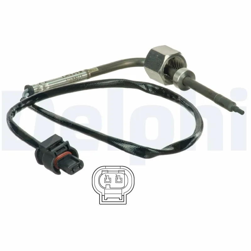 Sensor, exhaust gas temperature