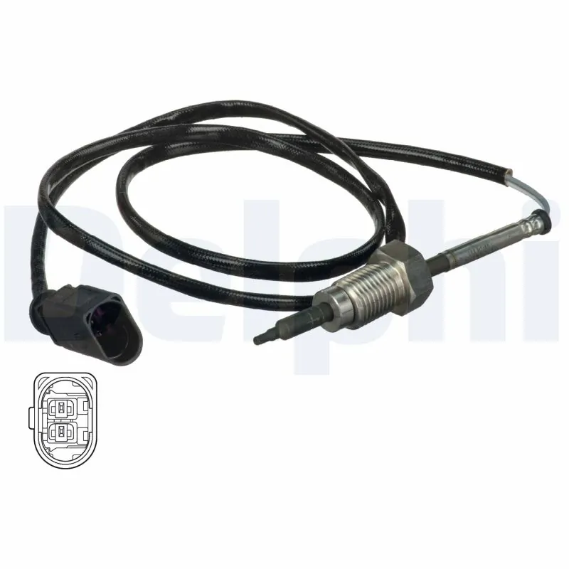 Sensor, exhaust gas temperature