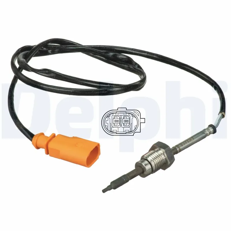 Sensor, exhaust gas temperature