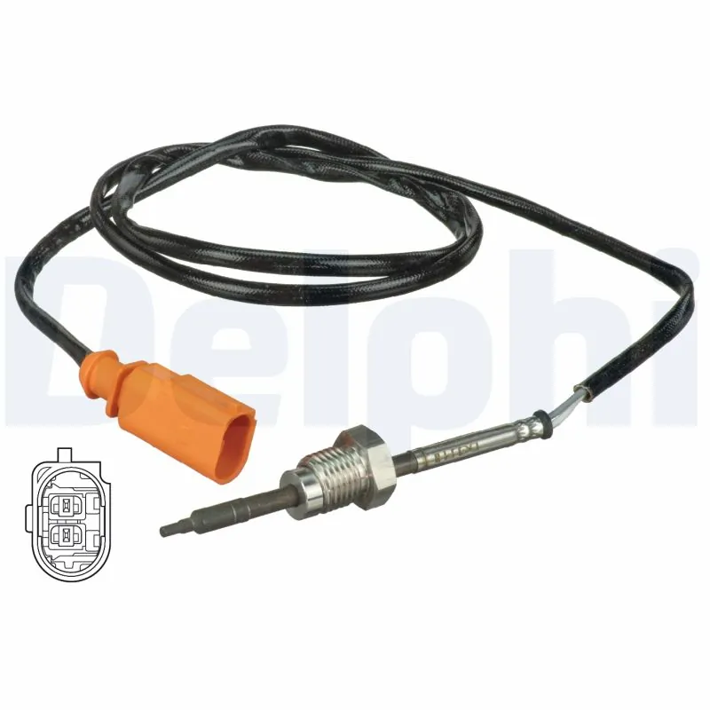 Sensor, exhaust gas temperature