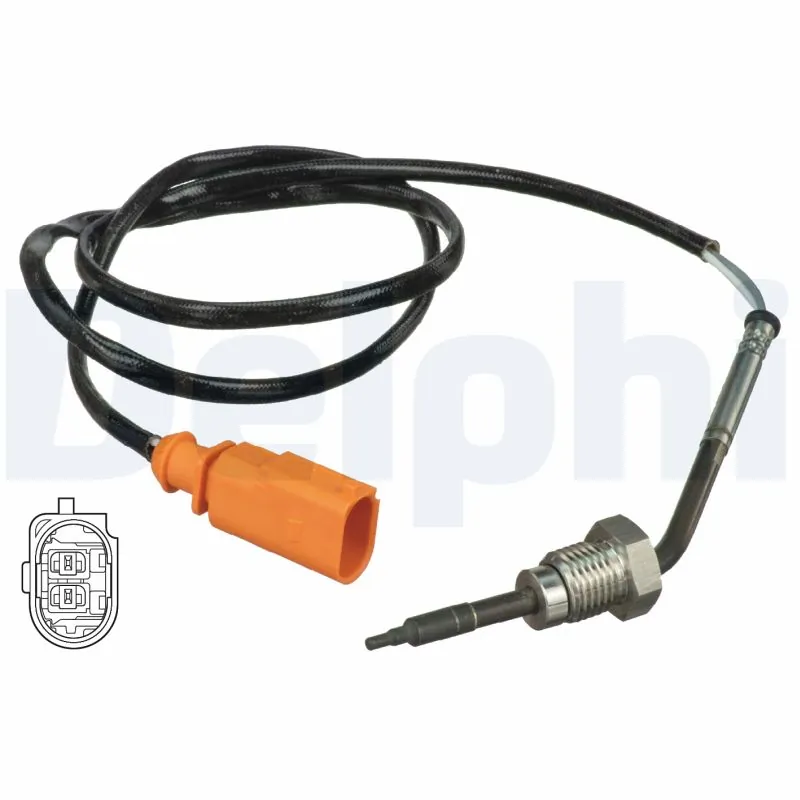 Sensor, exhaust gas temperature