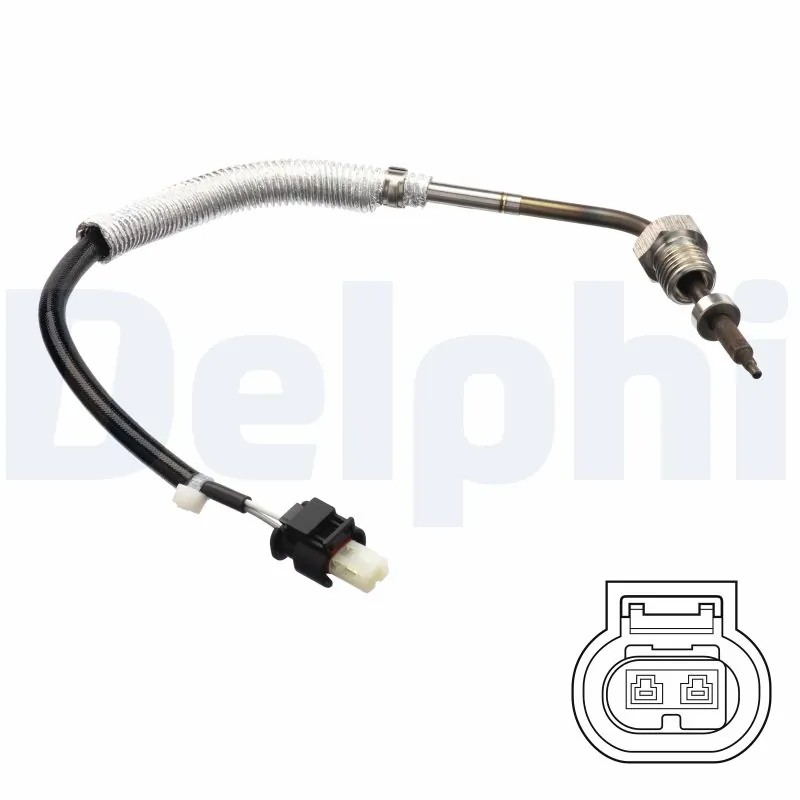 Sensor, exhaust gas temperature