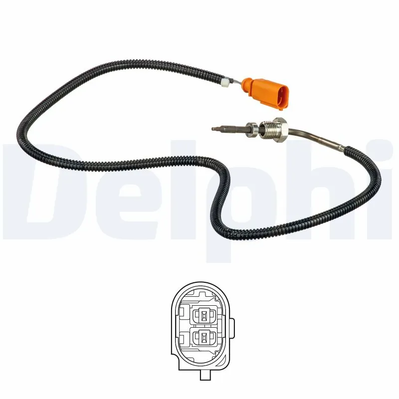 Sensor, exhaust gas temperature