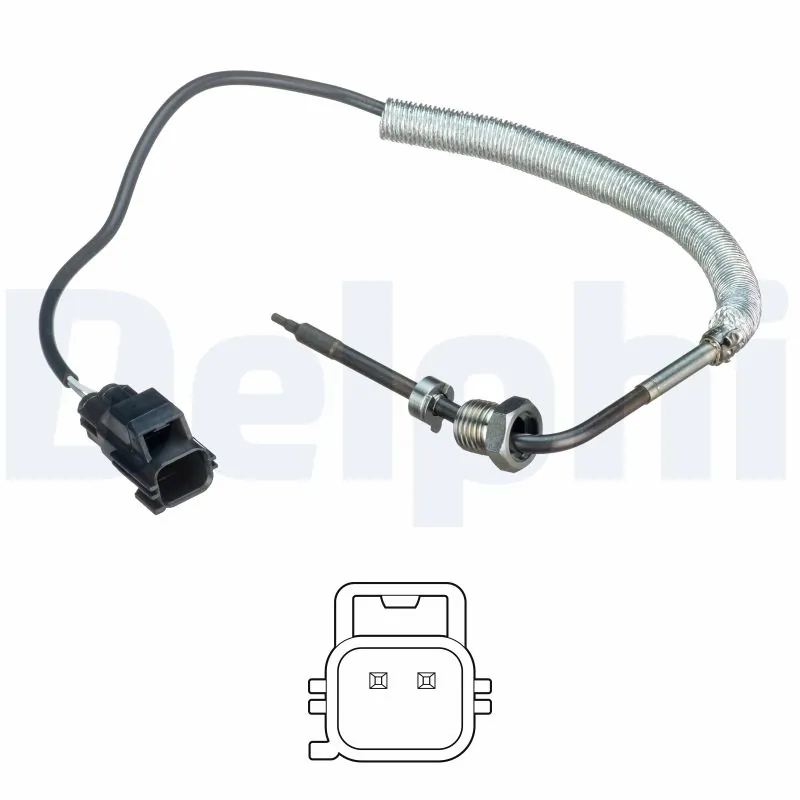 Sensor, exhaust gas temperature