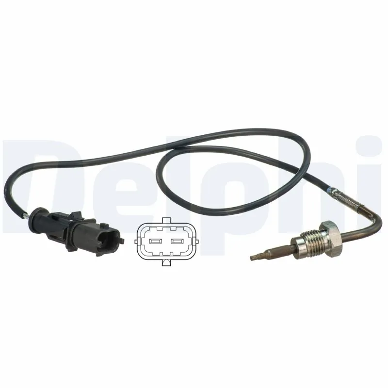 Sensor, exhaust gas temperature
