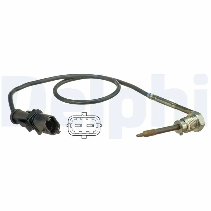 Sensor, exhaust gas temperature