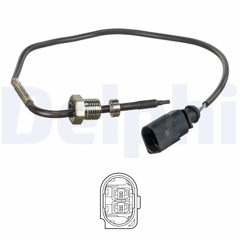 Sensor, exhaust gas temperature