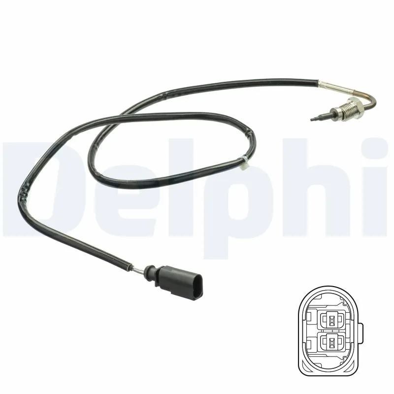 Sensor, exhaust gas temperature