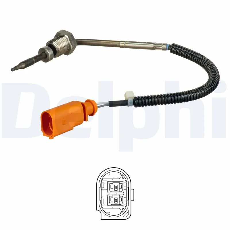 Sensor, exhaust gas temperature