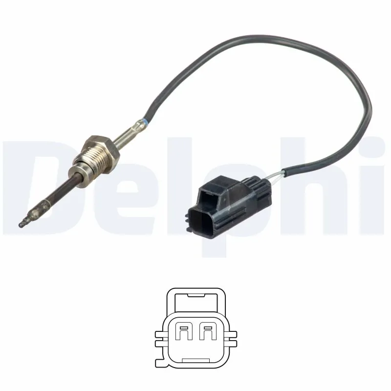 Sensor, exhaust gas temperature