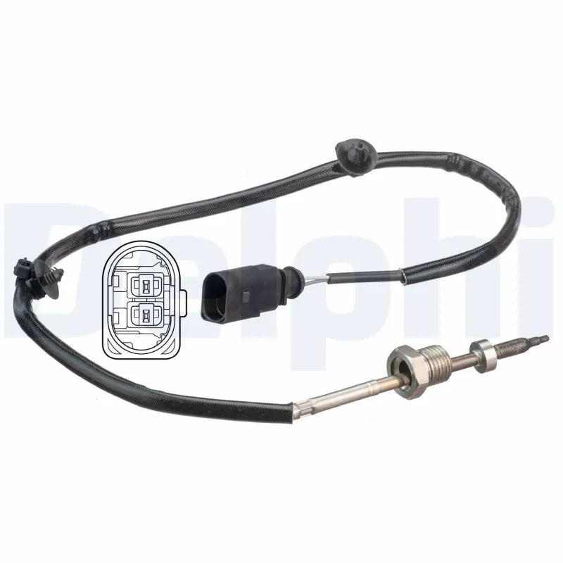 Sensor, exhaust gas temperature