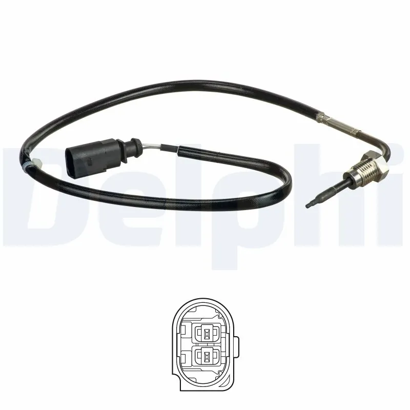 Sensor, exhaust gas temperature