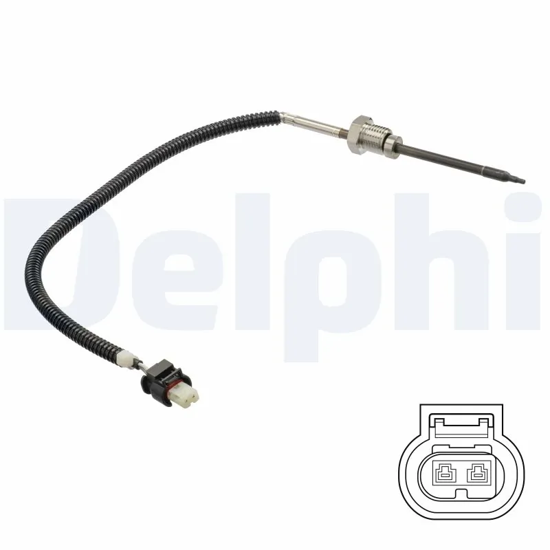 Sensor, exhaust gas temperature