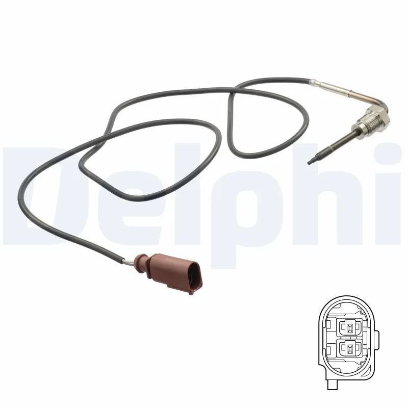 Sensor, exhaust gas temperature