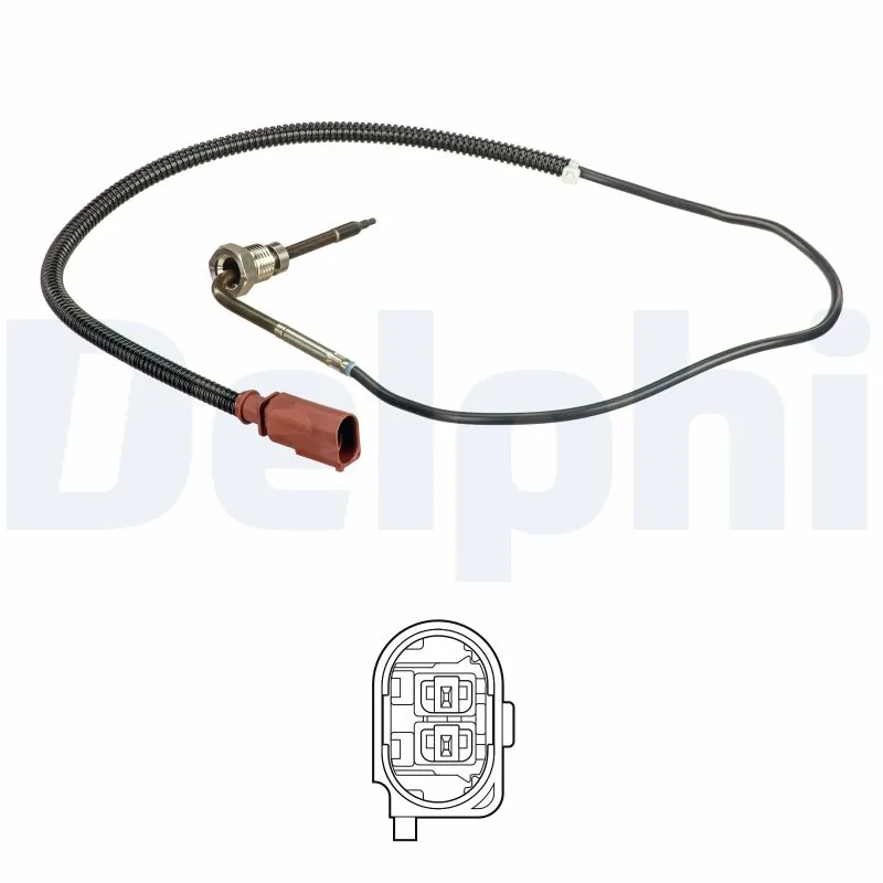 Sensor, exhaust gas temperature