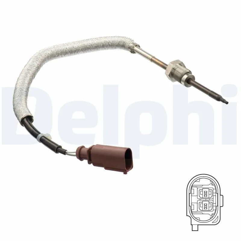 Sensor, exhaust gas temperature