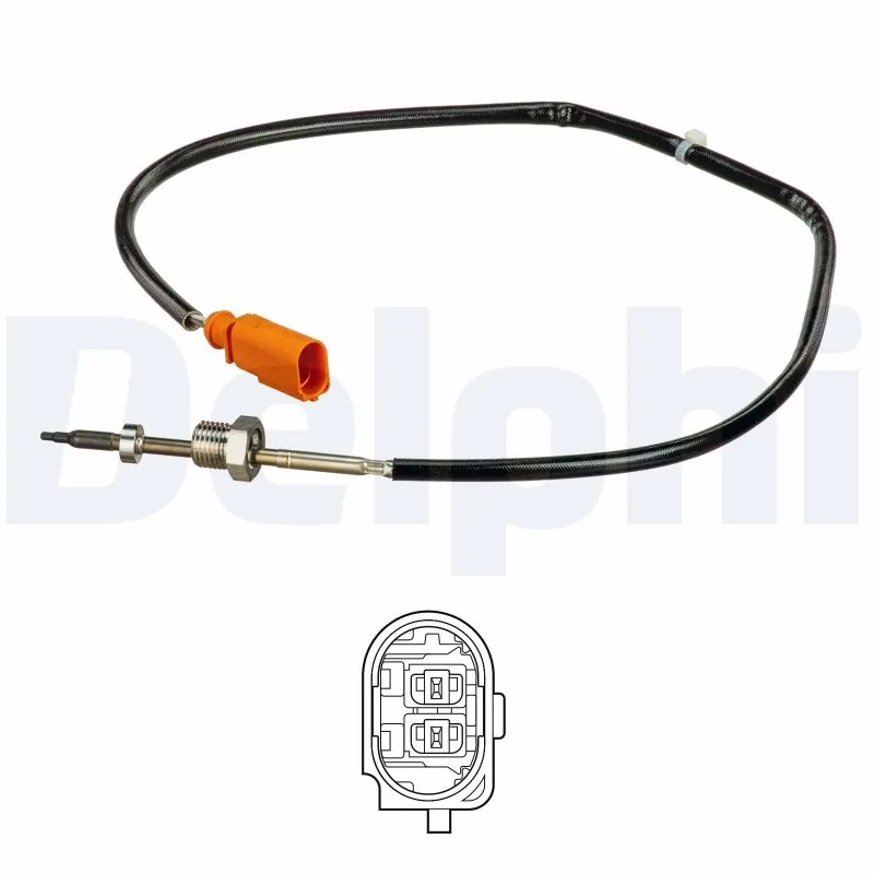 Sensor, exhaust gas temperature