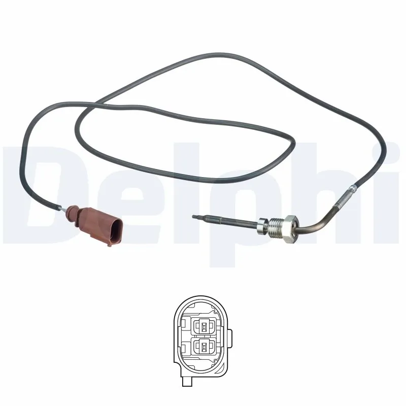 Sensor, exhaust gas temperature