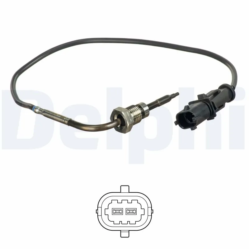 Sensor, exhaust gas temperature