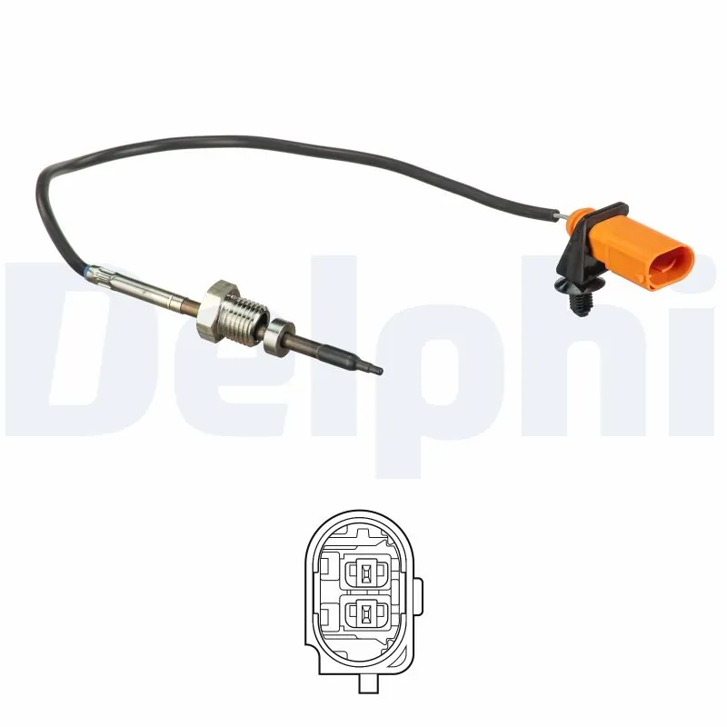 Sensor, exhaust gas temperature