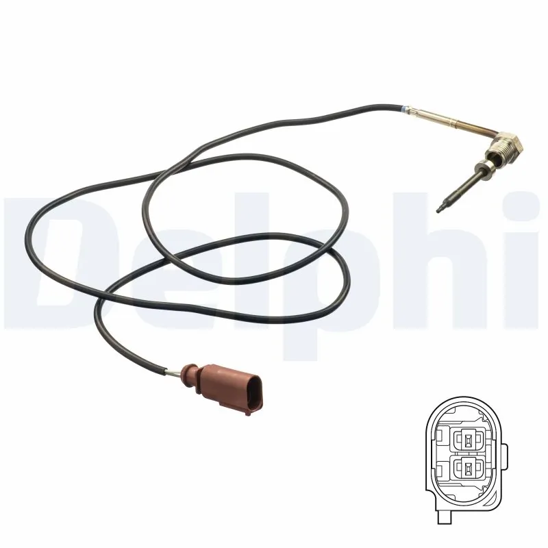 Sensor, exhaust gas temperature