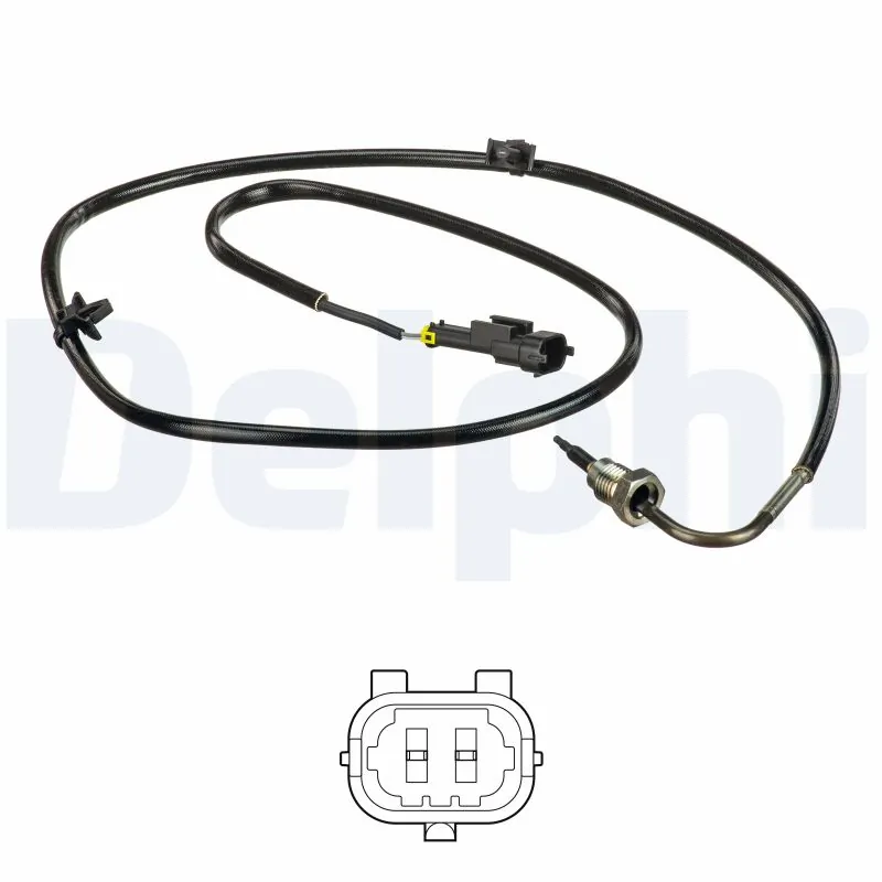 Sensor, exhaust gas temperature