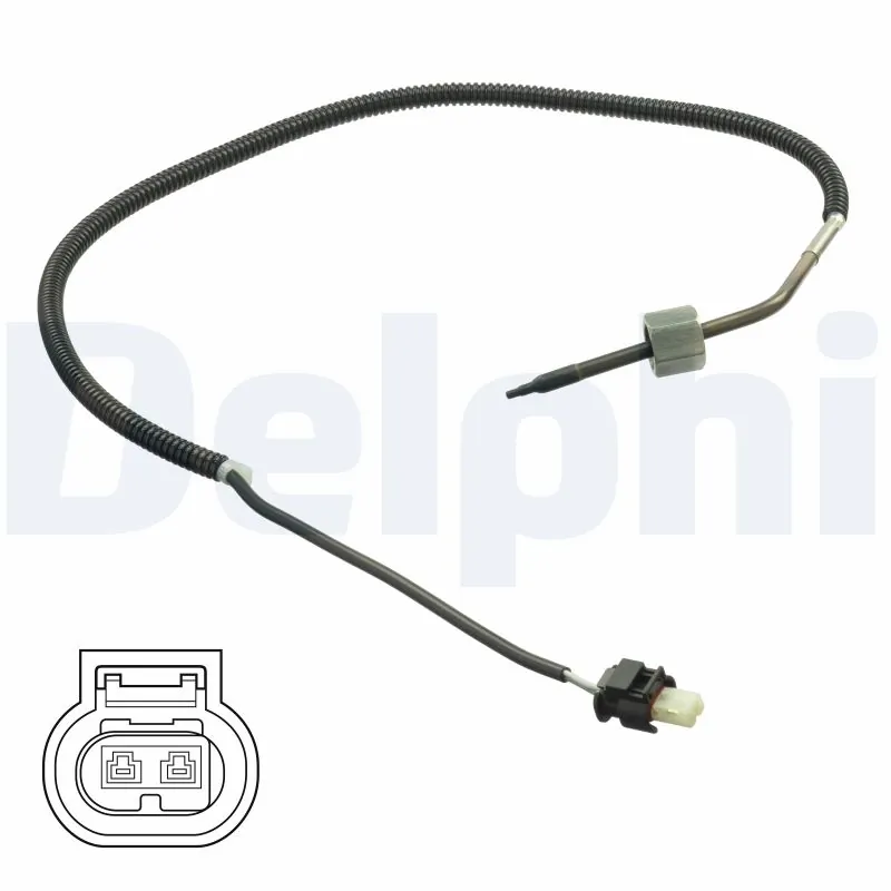 Sensor, exhaust gas temperature