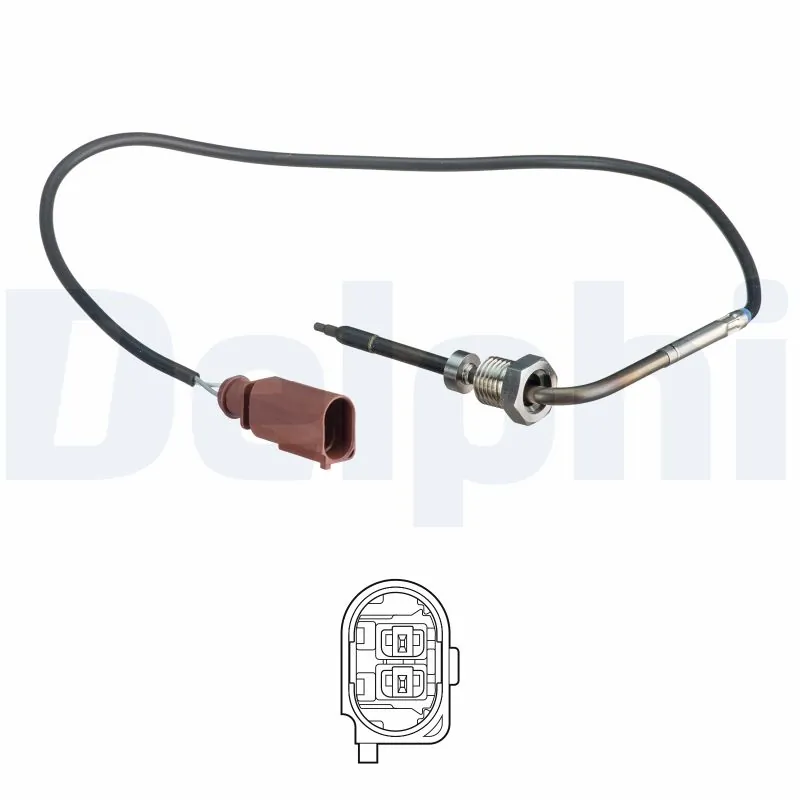 Sensor, exhaust gas temperature