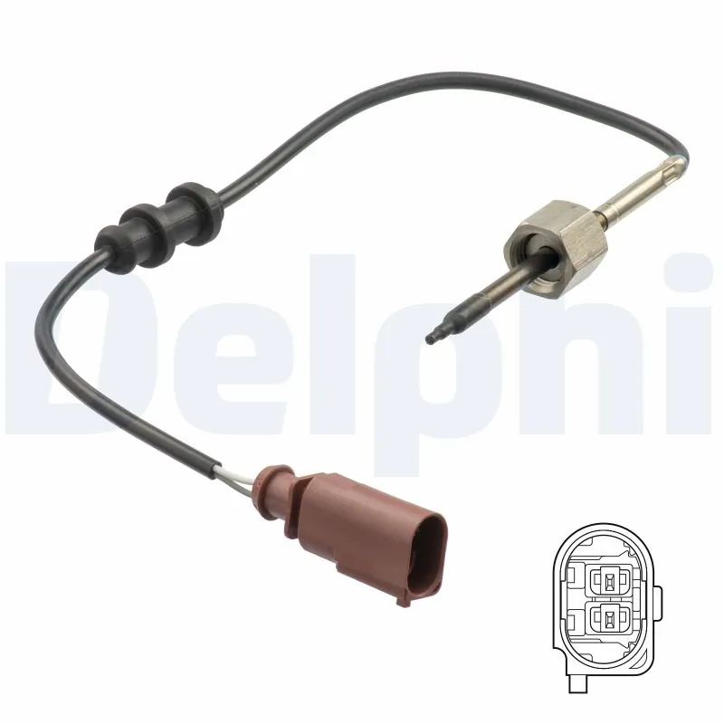 Sensor, exhaust gas temperature