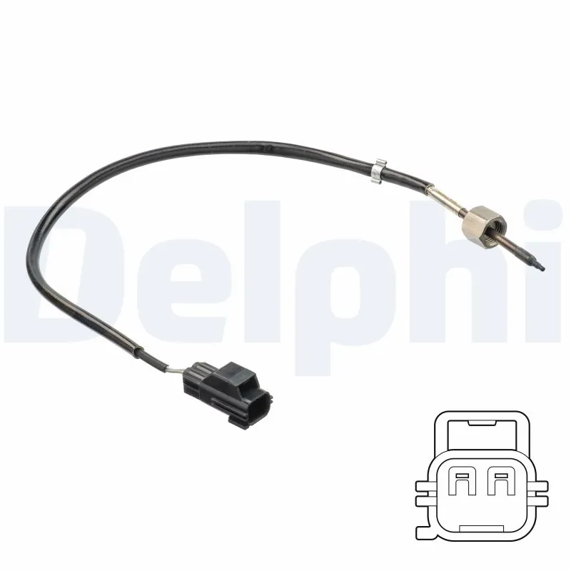 Sensor, exhaust gas temperature
