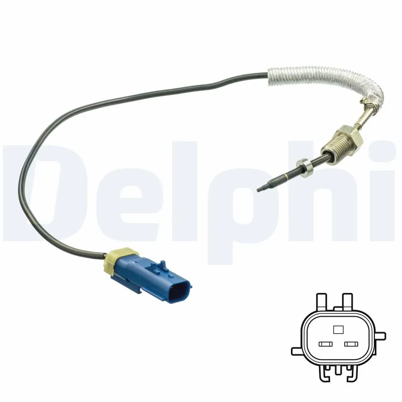 Sensor, exhaust gas temperature