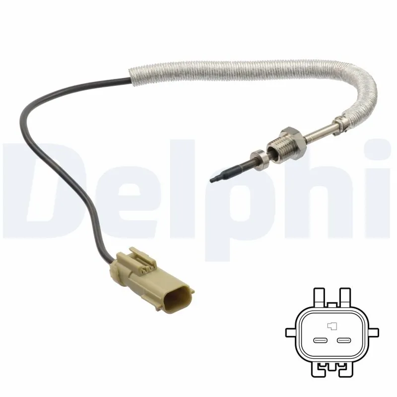 Sensor, exhaust gas temperature