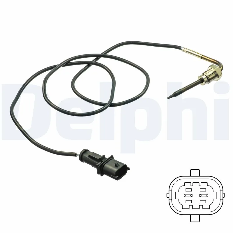 Sensor, exhaust gas temperature