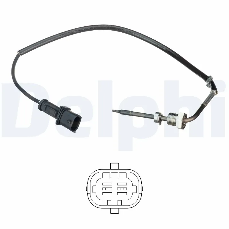 Sensor, exhaust gas temperature